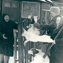 Охотники в Юфаново, 1973 г.